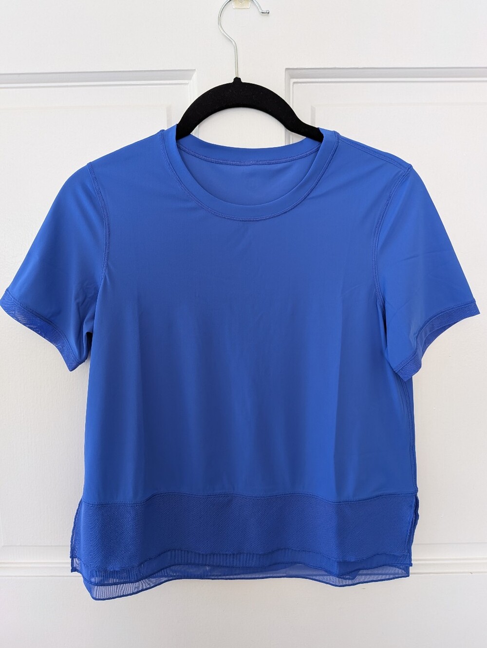 Lululemon Sole Training Short Sleeve Top Blue Size 2